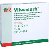 + Prisoma GmbH Vliwasorb Superabsorb.saugkomp.steril 10 St