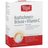 Kyberg Pharma Vertriebs GmbH Togal Kopfschmerz-Brause + Vitamin C 20 St