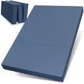 ELONEO Klappmatratze 15 cm dick, waschbar, versch. Größen & Farben, geeignet für Hausstauballergiker 1 St