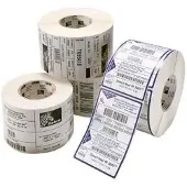 Zebra Z-Perform 1000D - Papier - permanenter Acrylklebstoff - unbeschichtet - 51 x 32 mm 2100 Etikett(en) (1 Rolle(n)