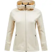 Peak Performance Damen Kapuzensweat W Rider Zip Hood-SAND FOG-SAND FOG