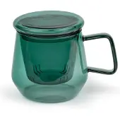 Bredemeijer Teeglas Tea For One Livorno Jadegrün 350 ml