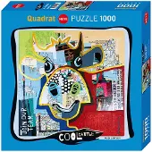 Heye Puzzle Dotted Cow, 1000 Teile, 1000 Stück(e), Kunst