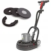 MENZER Einscheibenmaschine ESM 406 Dust Control, 1200 W, 40 cm Arbeitsbreite, 150 U/Min, mit Absaugung, zum Schleifen