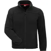 Nitras MOTION TEX PLUS, Fleece-Jacke, schwarz 3XL