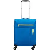 Roncato Lite Soft 4 Wheel Cabin Trolley cobalt blue