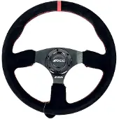 OCC Motorsport Racing Steering Wheel Revenge Alcantara Black