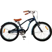 Volare Kinderfahrrad Miracle Cruiser - Jungen - 20 Zoll - Mattblau