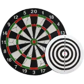 Equinox Flocked Dartboard Orion - Inklusive 6 Darts
