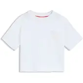HUGO Kids-T-Shirt aus Baumwoll-Jersey mit aufgesetzter Tasche Grösse 102