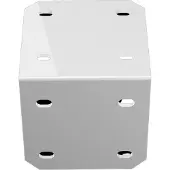 HOME DELUXE - Deckenhalterung ERA für Markisen - 3 Stück, Farbe: Weiß, inkl. Dübel I Terrassenüberdachung Sonnenschutz Windschutz