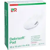 B2B Medical GmbH Debrisoft Pad 10x10 cm steril 5 St