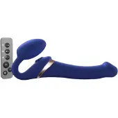 Strap-On-Me M - Aufsteckbarer, Luftwellen-Vibrator (blau)