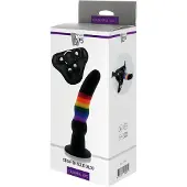 Dream Toys Colorful Love - bunte Strap-On Dildo