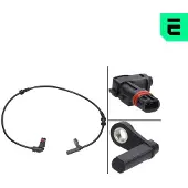 OPTIMAL ABS Sensor Raddrehzahl Vorne passend für MERCEDES-BENZ C-Klasse Limousine (W204) 06-S640