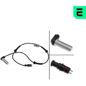OPTIMAL ABS Sensor Raddrehzahl Hinten für LAND ROVER Freelander SUV (L314) 06-S221