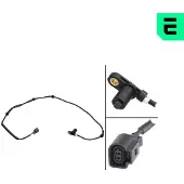 OPTIMAL ABS Sensor Raddrehzahl Hinten Rechts für VW SHARAN (7M8, 7M9, 7M6) 06-S141