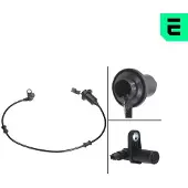 OPTIMAL ABS Sensor Raddrehzahl Hinten Rechts passend für MERCEDES-BENZ S-Klasse Limousine (W220) 06-S037