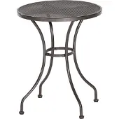 Merxx Gartentisch Delos Ø 60 cm - Aluminiumgeflecht