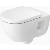 Duravit 2514090000 D-Code WWC TS 570mm, Rimless Weiß