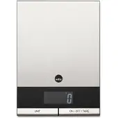 Wilfa KW-4 GRAM STÅL Küchenwaage | silber/schwarz