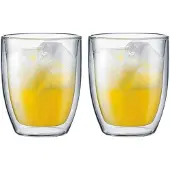 Bodum Glas Bistro Large Transparent 450ml (Set von 2 Stück)