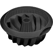 Lékué Zuckerkuchenform aus Silikon Schwarz 22 cm