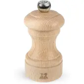 Peugeot Salzmühle BISTRO 10cm Buchenholz Natur Stahlmahlwerk Klein Manuell