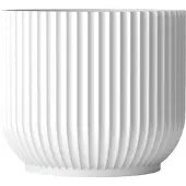 Lyngby Porcelæn Übertopf groß Porzellan Weiß