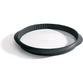 Lékué Pastetenform aus Silikon Schwarz 28 cm