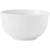 Lyngby Porcelæn - Rhombe Weiße Schüssel - 11 cm
