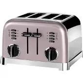 Cuisinart CPT180PIE, 4 Scheibe(n), Schwarz, Rose, Edelstahl, Tasten, Drehregler, 248 mm, 283 mm, 188 mm