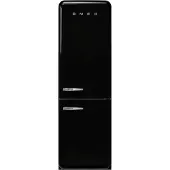 Smeg FAB32RBL6 Kühl-/Gefrierkombination Rechtsanschlag Schwarz 50s Style,