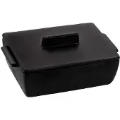Dutchdeluxes Auflaufform Rectangular Small Ceramic Black Matt