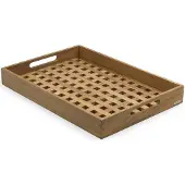Fritz Hansen Fionia Tablett 52x36 Teak - Skagerak by , Braun / Rost, Holz