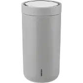 Stelton Thermosbecher To Go Click Soft Light Grey 0,2 L