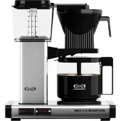 Moccamaster Kaffemaskine, automatisk, poleret sølv