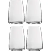 Zwiesel Glas Glas "Becher Vivid Senses 500 ml 4er Set transparent"