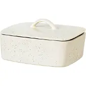 Broste Copenhagen - Nordic Butter Box, Stoneware - Vanilla