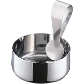 Zone Denmark Schale Rocks Small Polished Steel