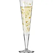 Ritzenhoff Goldnacht Champagnerglas #2 Von Sibylle Mayer - gold