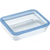 Pyrex Auflaufform Pure Glas Rechteckig 0,8 L