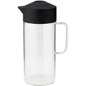 Rig-Tig Wasserkaraffe Pip Black 1,4 L