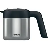 Siemens Isolierkanne "TZ40001", silber (edelstahlfarben), 1 l, Kannen, Thermokanne passend zu Vollautomaten: EQ500, EQ700, EQ9 plus, Isolierkanne