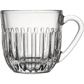 La Rochère Ouessant Espressotasse aus Glas 80 ml mit Ohr spülmaschinenfest 6er Set