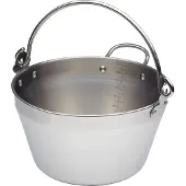 Kitchencraft Stahl Marmeladentopf Stahltopf zum Kochen von Marmelade Induktion 4.5 Liter