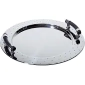 Alessi Tablett Round Black