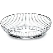 Alessi Edelstahlkorb 28 x 20 cm