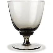 Holmegaard Flow Glas mit Fuß 35 cl smoke