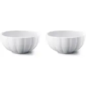 Georg Jensen Schüssel Bernadotte Petit Porzellan (2er-Set)